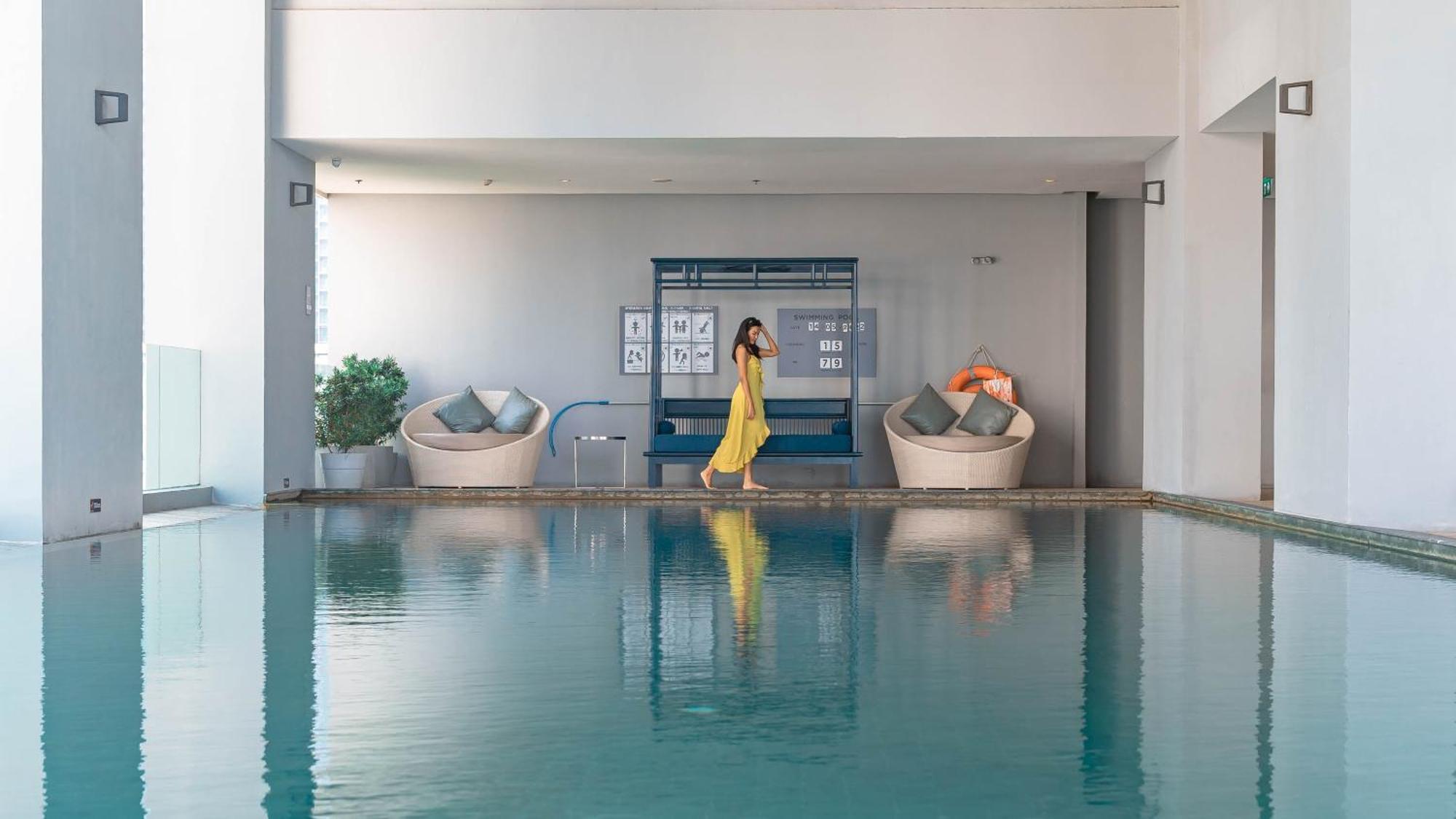 Jasmine 59 Hotel Bangkok Eksteriør billede The swimming pool at the hotel